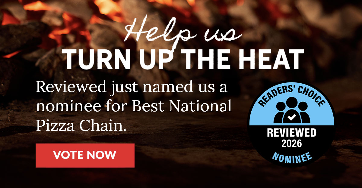 ACFP nominated for best National Pizza Chain.